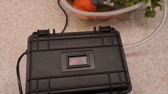 Включение озонатора Amber A1200 смотреть онлайн