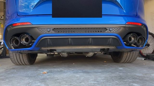 Alfa Romeo Stelvio Quadrifoglio Ragazzon exhaust смотреть онлайн