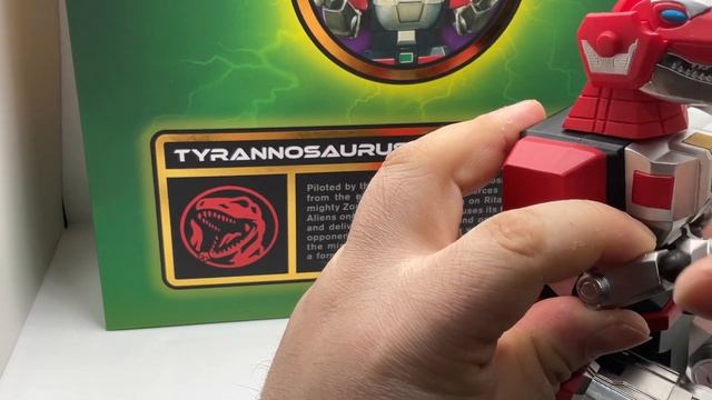 Super7 Mighty Morphing Power Rangers Tyrannosaurus Dinozord -@alstoyreview7343 смотреть онлайн