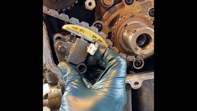 GM ,Cadillac 3.6 l Engine.timing installation/ set. смотреть онлайн