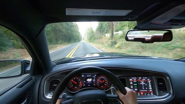 2020 Dodge Charger SRT Hellcat Widebody - POV Backroad Drive смотреть онлайн
