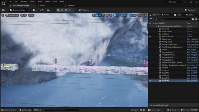 149. Adding In A Basic Snow Effect. Unreal Engine 5 смотреть онлайн