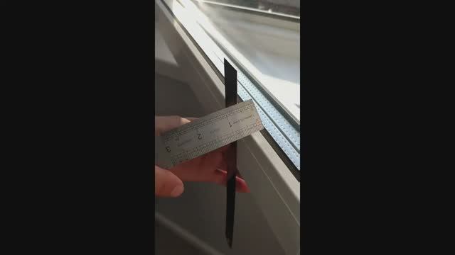Как измерить толщину стеклопакета? смотреть онлайн