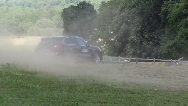 Porsche Cayenne dirt track dynamic test drive Part2 - torquesor.com смотреть онлайн