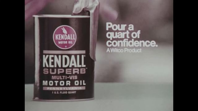 1972 Kendall Motor Oil Commercial - Featuring a 1973 Chrysler New Yorker смотреть онлайн