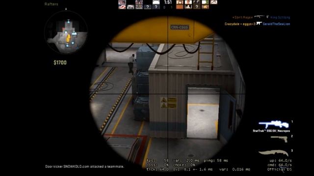 CS:GO Skin Display: Falchion Knife | Night (FT) with near MW float + SSG Kill 2016 смотреть онлайн