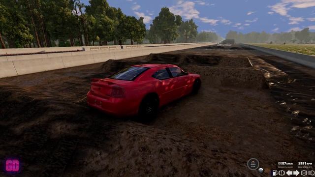 Мод Dodge Charger для BeamNG.drive смотреть онлайн
