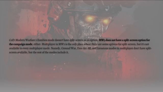 How To Play Split Screen Zombies On Call Of Duty MW3 (2024 Guide) смотреть онлайн