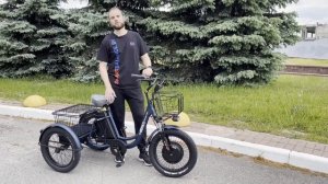 Трицикл Eltreco Porter Fat 700   обзор и тест драйв электровелосипеда