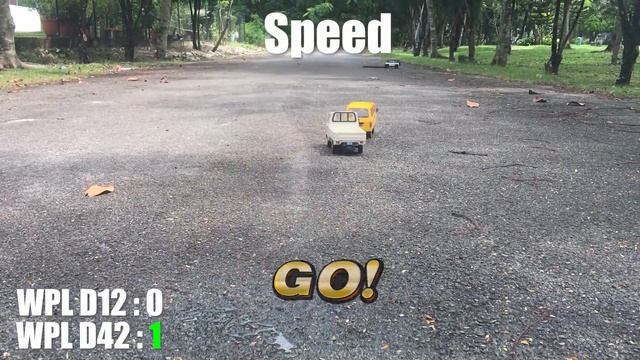 WPL D42 Vs WPL D12 | Stock Battle