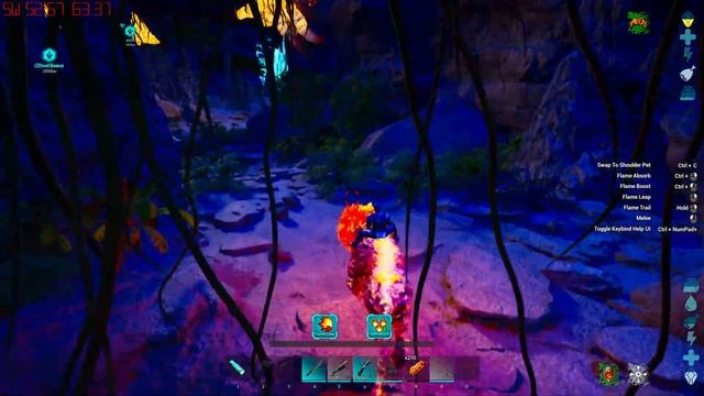 Приручаем огнемет в ARK ASA #russia #PYROMANE #ark #asa