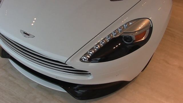 How to open the fuel door on an Aston Martin Vanquish смотреть онлайн