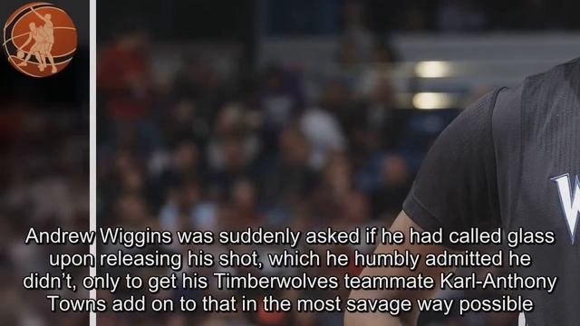 Karl Anthony Towns savagely responds to reporter asking if Andrew Wiggins called bank on game winne смотреть онлайн