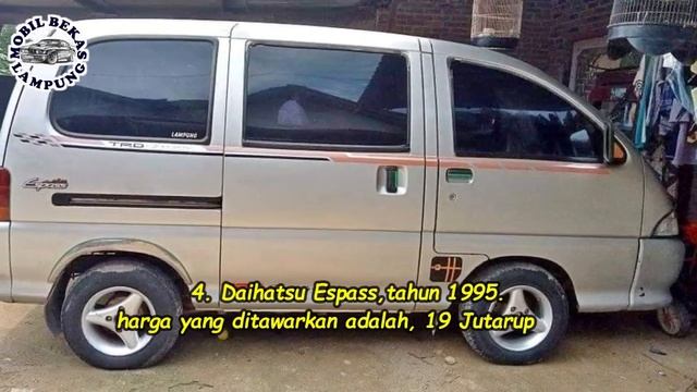 DAIHATSU ZEBRA ESPASS HARGA 18 JUTA SIAP PAKAI#espass #mobilbekaslampung #daihatsuespass смотреть онлайн