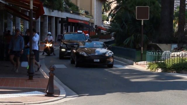 Aston Martin DB9 Volante Exhaust Sound. смотреть онлайн