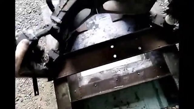 Передний мост минипогрузчика.  Интересный вариант.