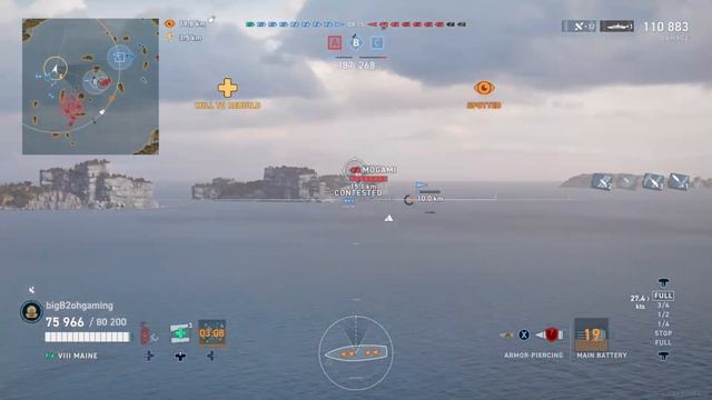 NEW T8 Maine Sigma Build Makes Battleships Consistent (World of Warships Legends) смотреть онлайн