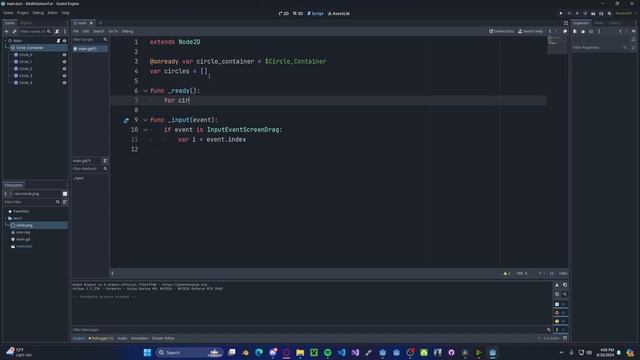 Godot 4 Multi-Touch Tutorial смотреть онлайн