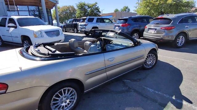 2004 Chrysler Sebring LXI convertible смотреть онлайн