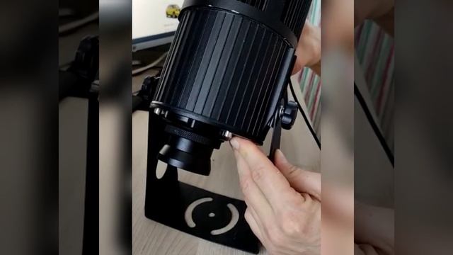 Установка и настройка гобо проектора смотреть онлайн