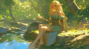 Бард цветущей сакуры - Расслабляющая средневековая музыка, звуки природы, атмосфера таверны