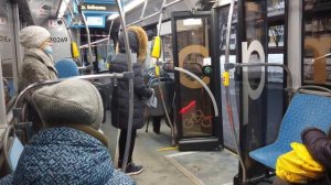 Поездка на электробусе ЛиАЗ 6274 Москва