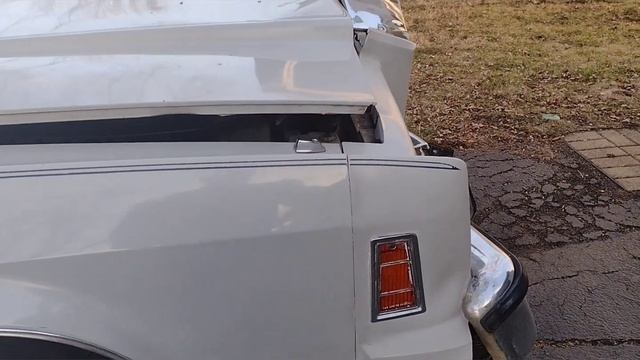 Hit and run driver destroyed my car! Is it totalled? Chrysler New Yorker accident смотреть онлайн