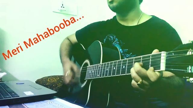 Meri Mahabooba- Guitar Cover| Unplugged| Pardes смотреть онлайн