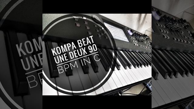 Kompa Practice Beat [Instrumental Kompa Track For Solos] (90 Bpm In C)