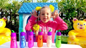 Диана и Рома - смешные истории со слаймами