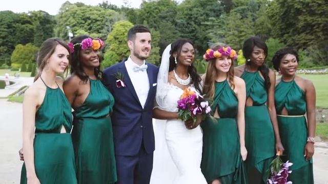 Tropical Mixed Wedding Belgium Congolese Summer 2017 смотреть онлайн