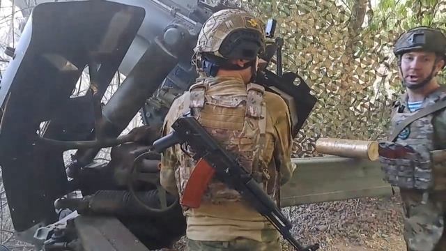 ⚡️СВО 18+ Наши работают. Артиллеристы ВДВ из группировки "Днепр" уничтожили пункт управления ВСУ. смотреть онлайн