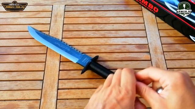 Cutit Rambo knife from First Blood part 2 kit de supravietuire, Survival kit смотреть онлайн