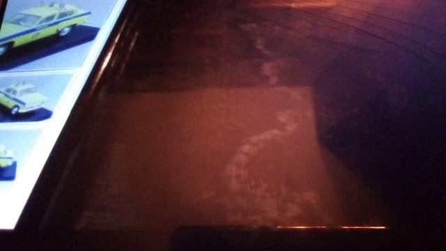 Большая моделька Москвич 407 милиция СССР из магазина уномаг.