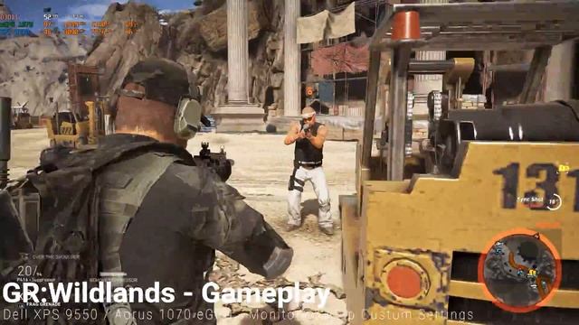Aorus 1070 e-GPU (Dell XPS) - GR:Wildlands Gameplay - Monitor@1440p смотреть онлайн