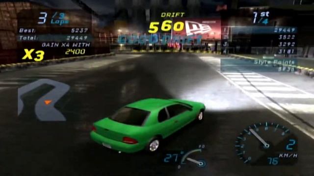 Need For Speed Underground - Dodge Neon Gameplay смотреть онлайн