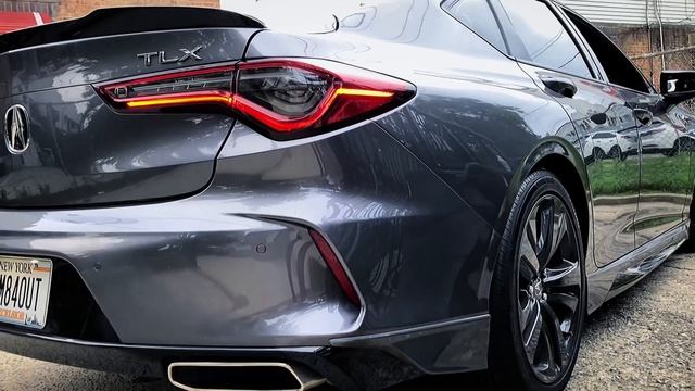 2021 Acura TLX Aspec Muffler Delete Revs And Drive By’s