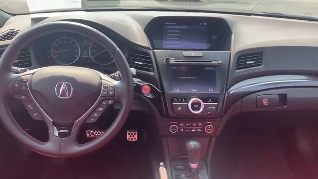 2019 Acura ILX Premium A-Spec with only 7k miles!!! Red Leather Interior on Majestic Black Pearl смотреть онлайн