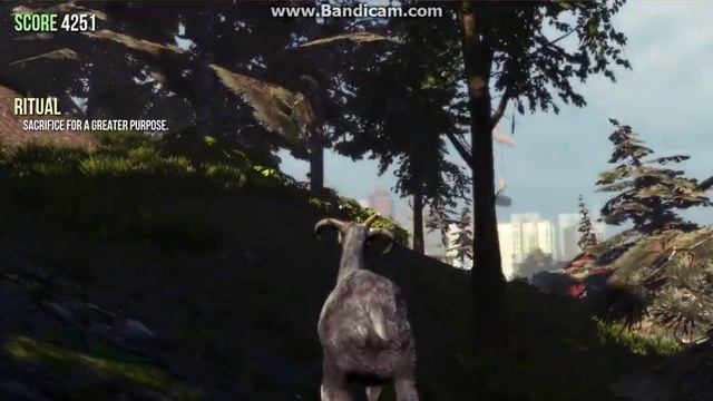 Goat Simulator How to Get Achievement "Ritual" Sacrifice For A Greater Purpose смотреть онлайн