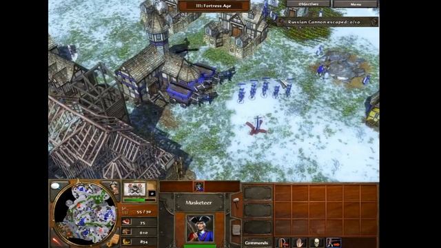 Age of Empires 3 - Act 2 : Mission 8 - Bring Down The Mountain - Campaign смотреть онлайн