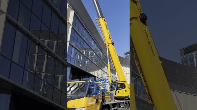 Шоссейный автокран XCMG XCT25L5_S1 в работе. ГЦ ТЕХНО #xcmg #гцтехно #автокран #crane #shorts смотреть онлайн