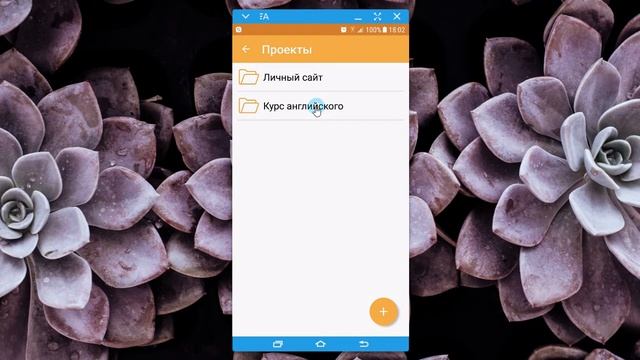 ЛидерТаск на Android работа с проектами смотреть онлайн