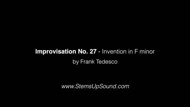 Improvisation No. 27 - Invention in F minor смотреть онлайн