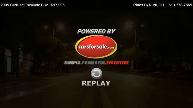 2005 Cadillac Escalade ESV Platinum - for sale in Cincinnati, OH 45251 смотреть онлайн