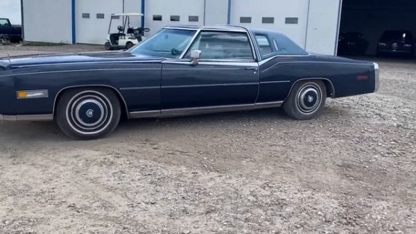 Lot 92. 1978 Cadillac Eldorado Biarritz