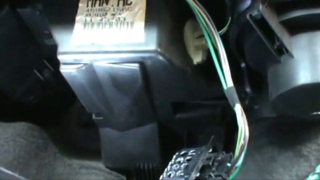 How to change a blower motor resistor on a chrysler cirrus, dodge stratus and, plymouth breeze смотреть онлайн
