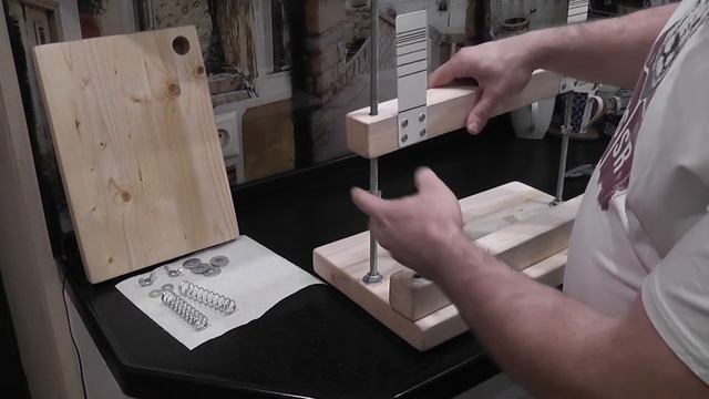 Пружинный пресс для сыра. Самостоятельно. смотреть онлайн