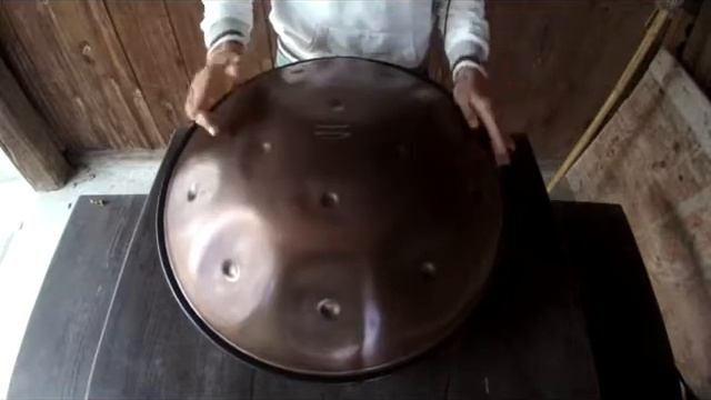 11/8 60 seconds Handpan Challenge - by Dani Galfione -Spacedrum chromatic scale (13 notes) смотреть онлайн