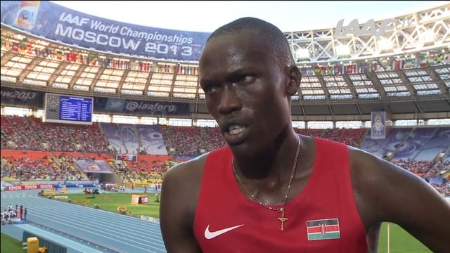Moscow 2013 - Nixon Kiplimo CHEPSEBA KEN - 1500m Men - Semi-Final - Heat 2 смотреть онлайн