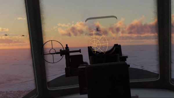 Воздушные бои на японской технике БР 3.7 в VR очках PICO 4.